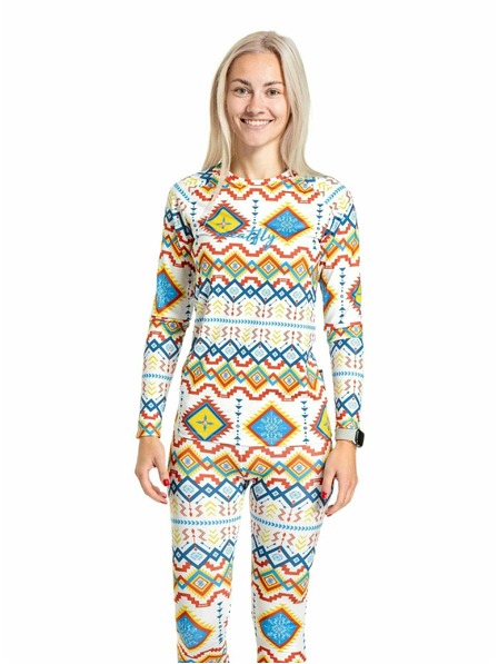 Meatfly Tricou termic femei Meatfly Capa White Jones