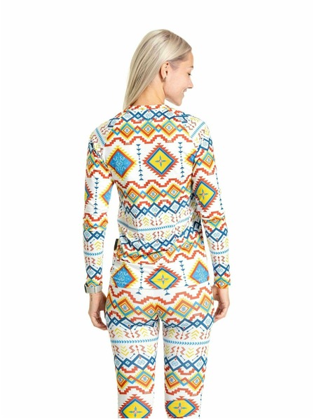 Meatfly Tricou termic femei Meatfly Capa White Jones