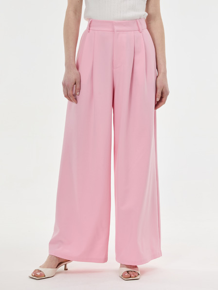 Orsay Pantaloni largi roz deschis pentru femei ORSAY