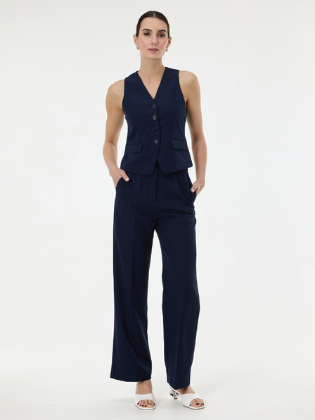 Orsay Pantaloni largi de damă albastru închis ORSAY