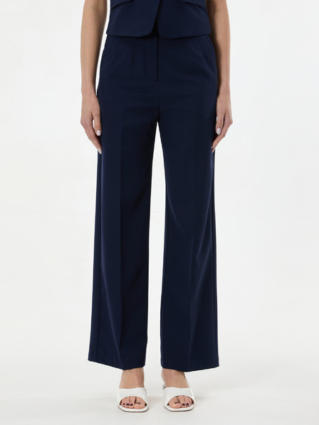Orsay Pantaloni largi de damă albastru închis ORSAY
