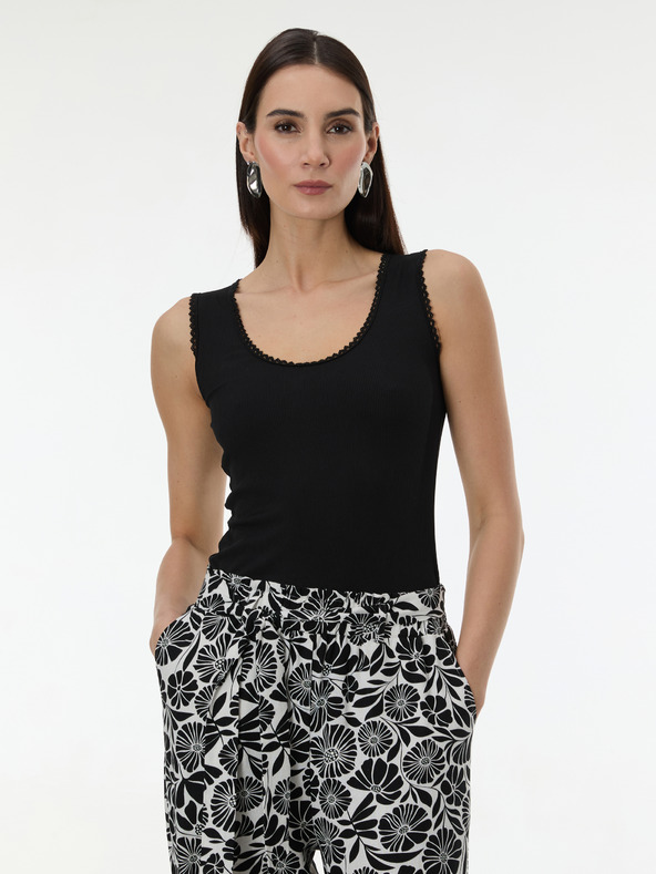 Orsay Top negru de damă ORSAY