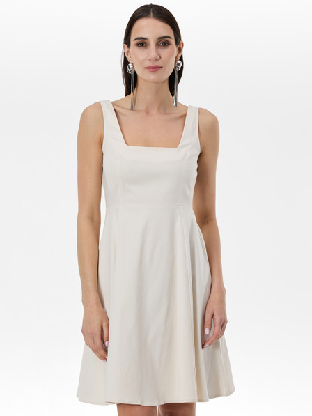 Orsay Rochie de damă crem până la genunchi ORSAY