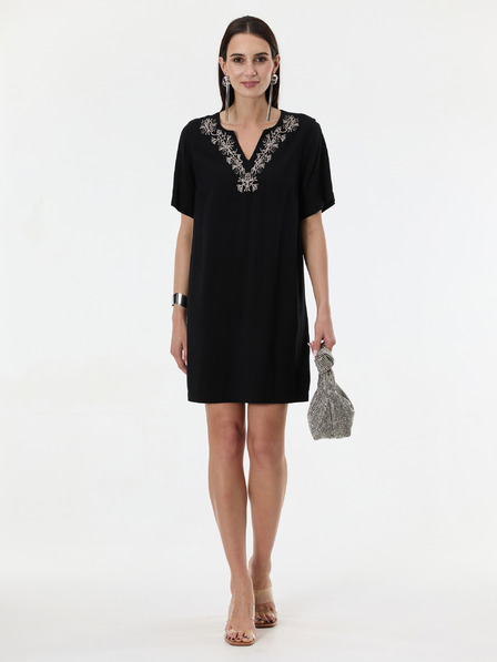 Orsay Rochie neagră până la genunchi, pentru femei ORSAY