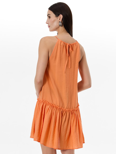 Orsay Rochie portocalie pentru femei, până la genunchi ORSAY