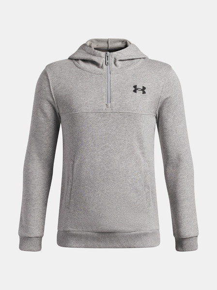 Under Armour Hanorac băiat Under Armour UA RIVAL LW 1/4 ZIP HOODIE