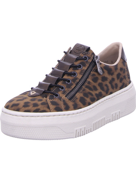 Rieker Adidasi pentru femei cu model leopard