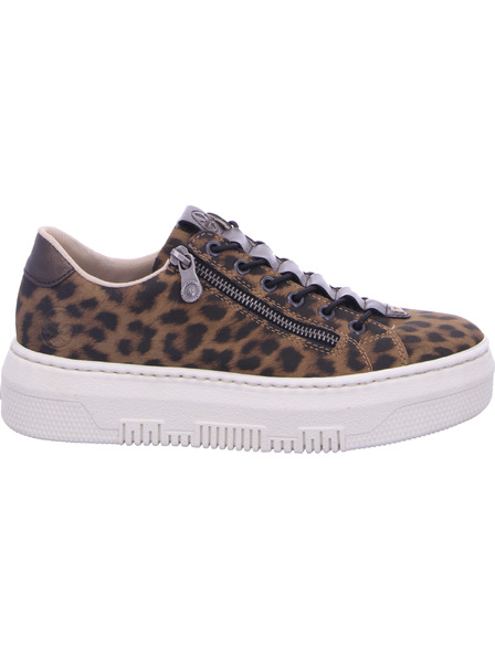 Rieker Adidasi pentru femei cu model leopard