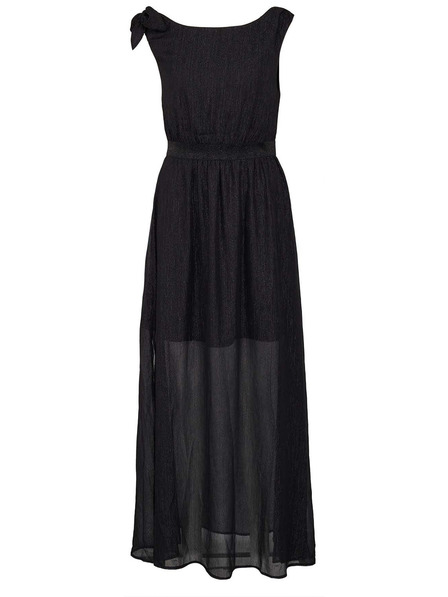 CAMAIEU Rochie lungă neagră