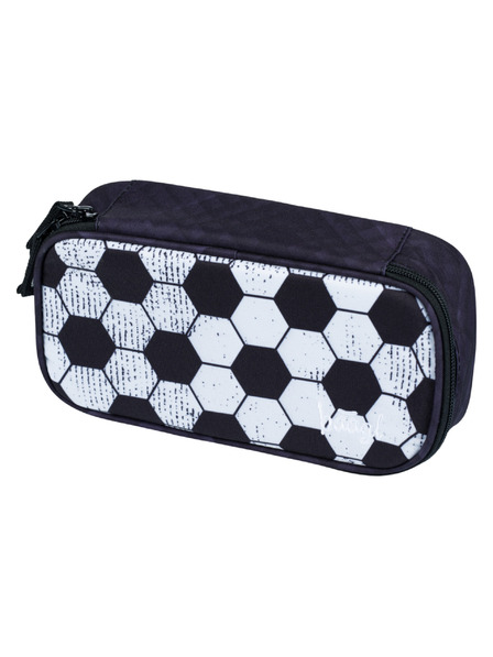 BAAGL  Geantă neagră pentru creioane școlare Baagl Goal