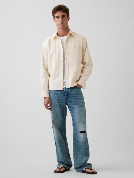 GAP Cămașă Utility din pânză GAP