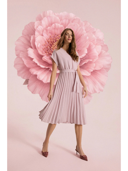 Moodo Fustă midi roz Moodo