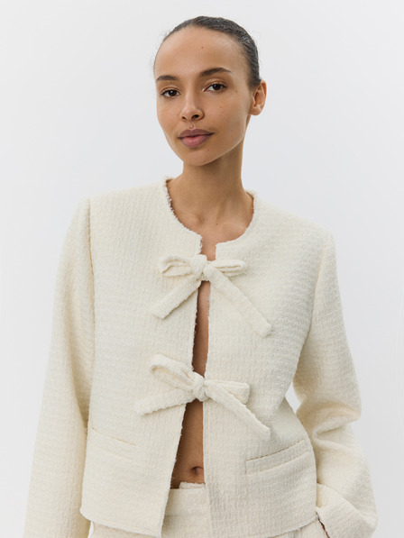 Sofie Schnoor Jachetă din lână cremă pentru femei MAESW