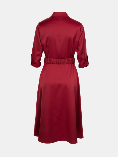 Orsay Rochie cămașă bordo pentru femei ORSAY