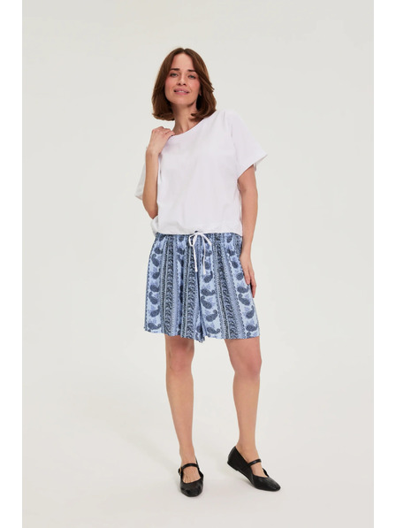 Moodo Tricou cu legătură alb Moodo