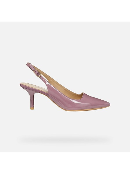 Geox Pantofi pentru femei cu toc roz vintage Geox Kleopy