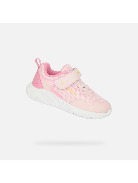 Geox Adidași roz deschis pentru fete Geox Sprintye