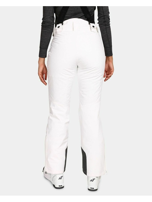 Kilpi Pantaloni de schi pentru femei Kilpi ELARE-W Alb