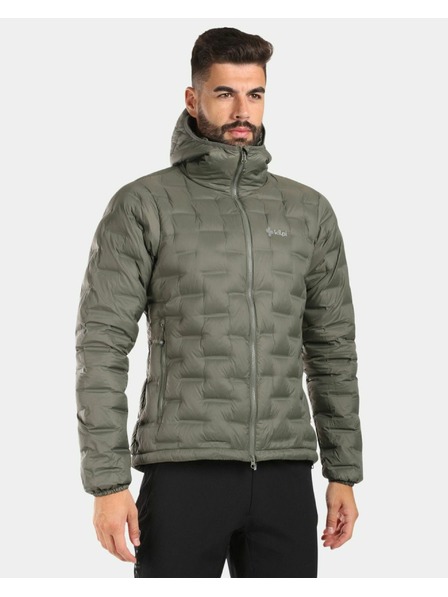 Kilpi Jachetă de schi pentru bărbați Kilpi ALBERT-M Verde închis