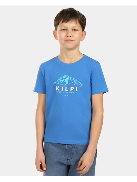 Kilpi Tricou din bumbac pentru băieți Kilpi ALBION-JB Albastru