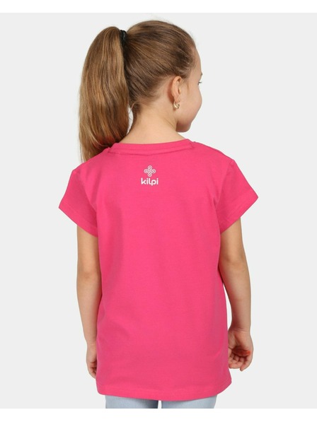 Kilpi Tricou din bumbac pentru fete Kilpi ALBION-JG Roz