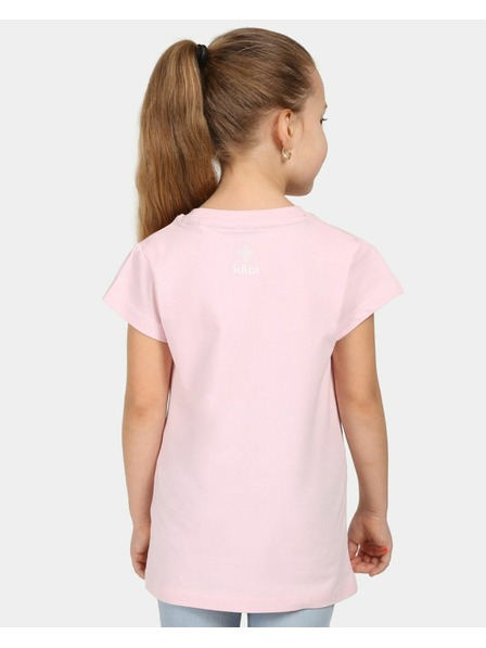 Kilpi Tricou din bumbac pentru fete Kilpi ALBION-JG Roz deschis