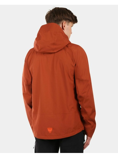 Kilpi Jachetă hardshell impermeabilă pentru bărbați Kilpi MAMBA-M Maro