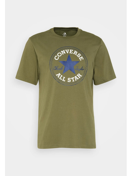 Converse Tricou khaki pentru bărbați cu inscripție
