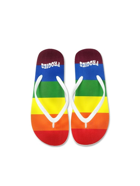 Frogies Flip-flops pentru femei Frogies Rainbow