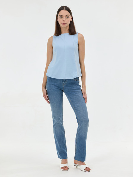 Orsay Top albastru deschis pentru femei fără mâneci ORSAY