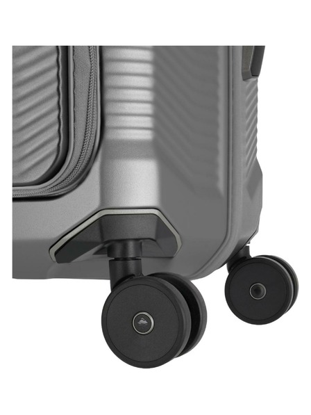 Travelite Valiza de călătorie Travelite Millennium S Front pocket Silver