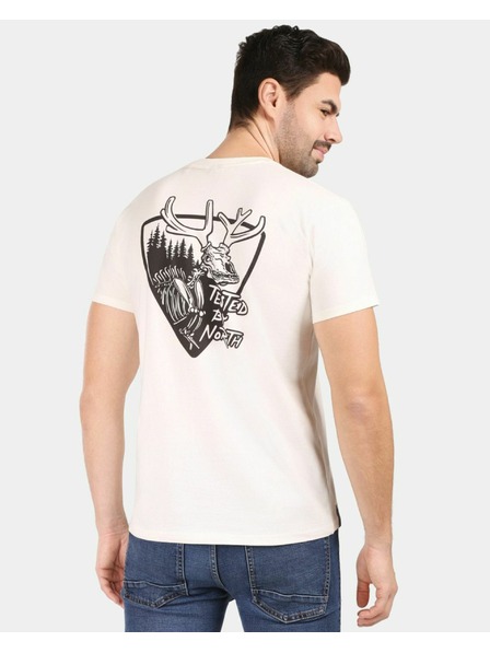 Kilpi Tricou din bumbac pentru bărbați Kilpi SPACER-M Alb