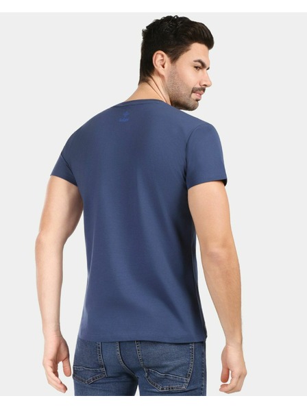 Kilpi Tricou din bumbac pentru bărbați Kilpi SPACER-M Albastru închis