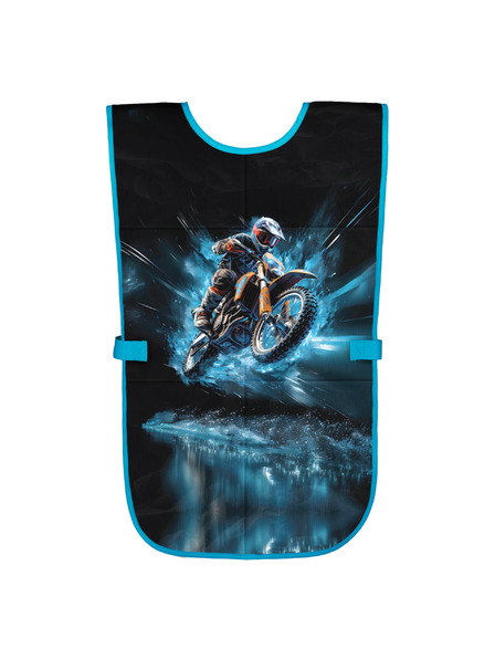 BAAGL  Șorț albastru pentru copii Motorbike Baagl