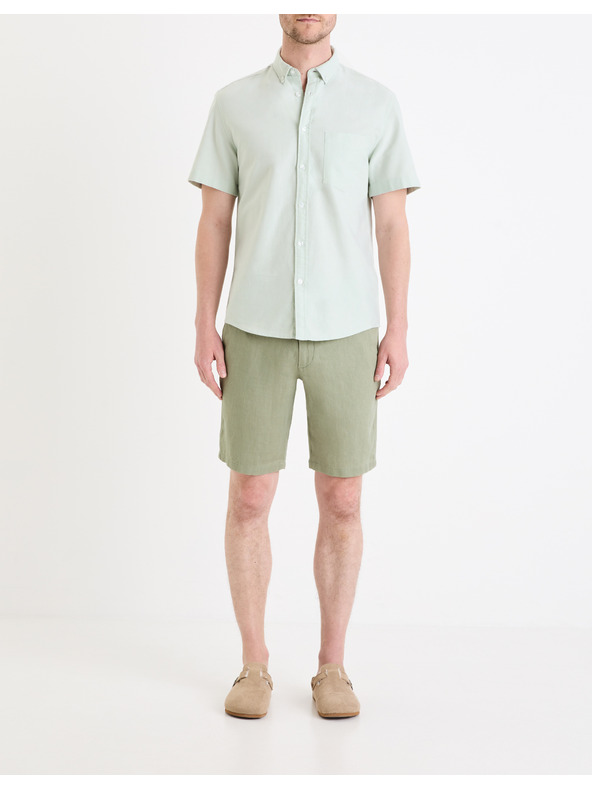 Celio Cămașă regulată verde deschis Celio Daxfordmc