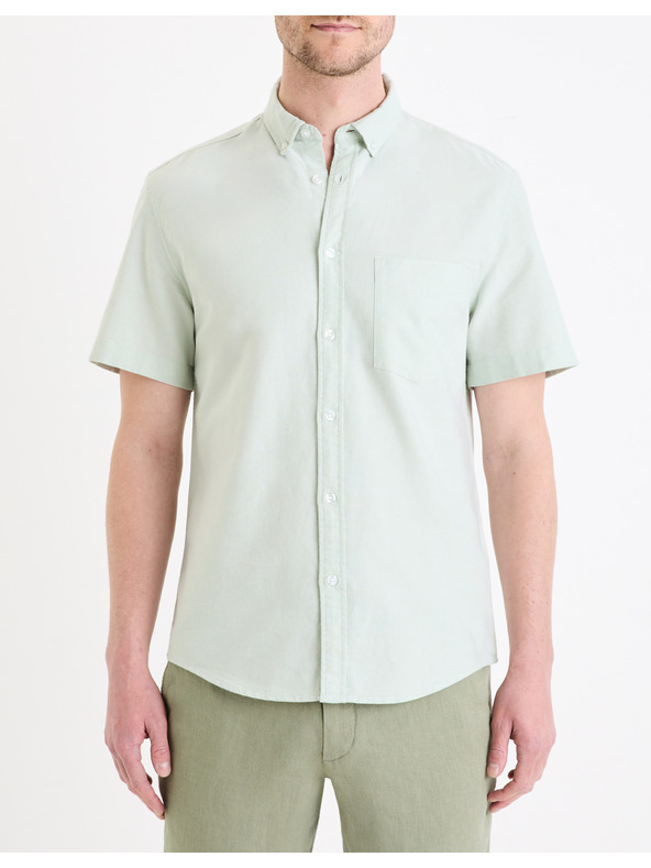 Celio Cămașă regulată verde deschis Celio Daxfordmc