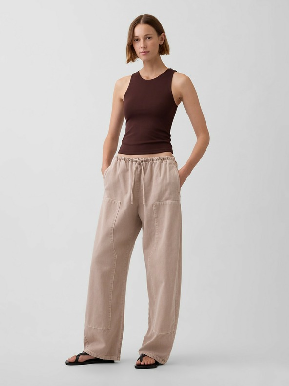 GAP Top crop elastic GAP