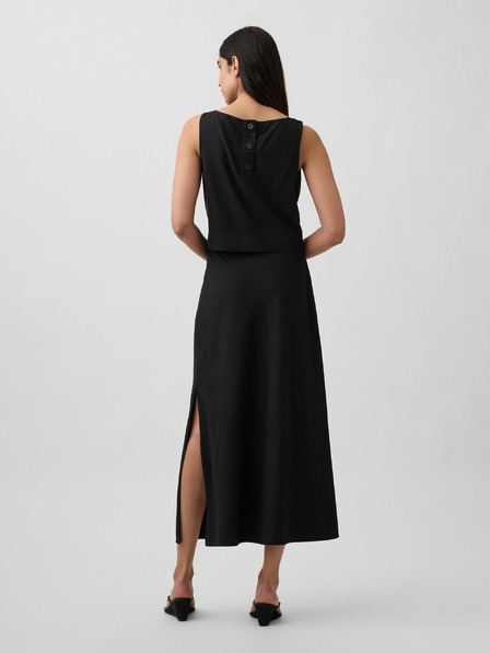 GAP Fustă din in maxi GAP