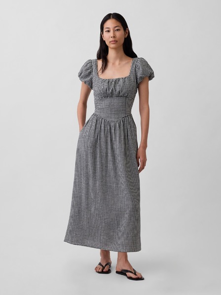 GAP Rochie maxi din in cu buzunare GAP
