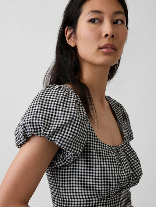 GAP Rochie maxi din in cu buzunare GAP