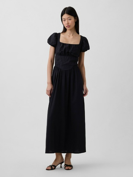 GAP Rochie maxi din in cu buzunare GAP