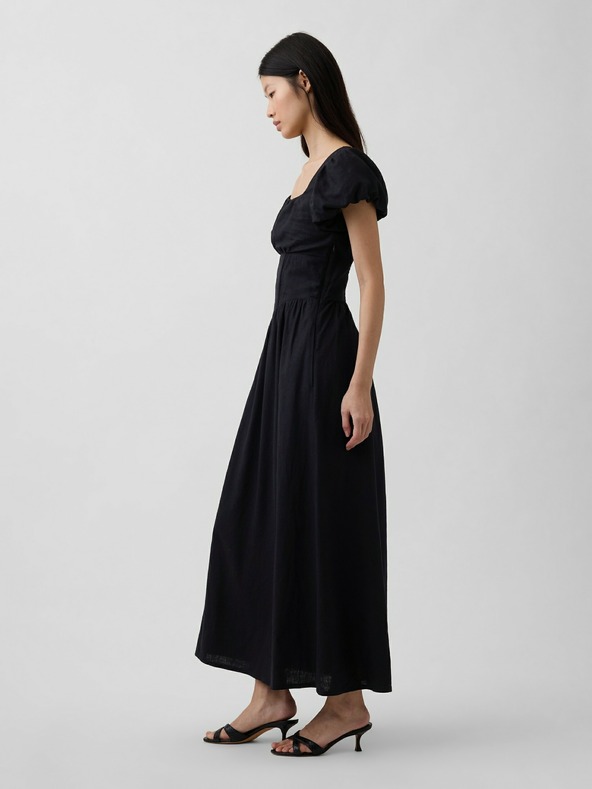 GAP Rochie maxi din in cu buzunare GAP
