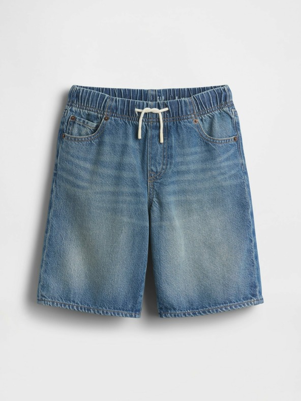 GAP Pantaloni scurți din denim 90s Loose UltraSoft pentru copii GAP