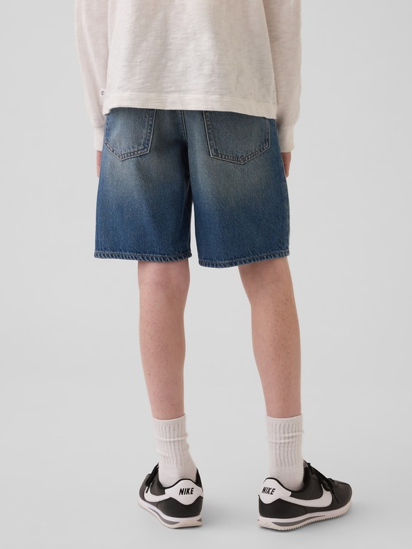 GAP Pantaloni scurți din denim 90s Loose UltraSoft pentru copii GAP