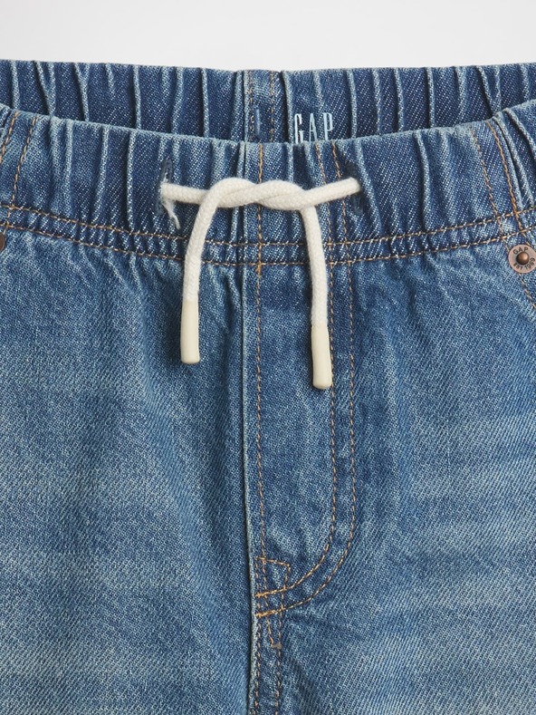 GAP Pantaloni scurți din denim 90s Loose UltraSoft pentru copii GAP
