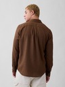 GAP Cămașă din amestec de in standard fit GAP