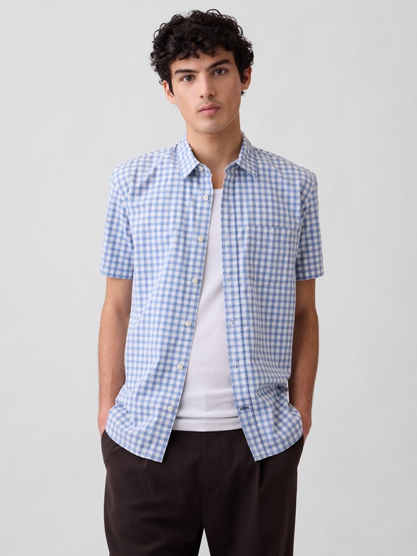 GAP Cămașă din poplin elastic GAP