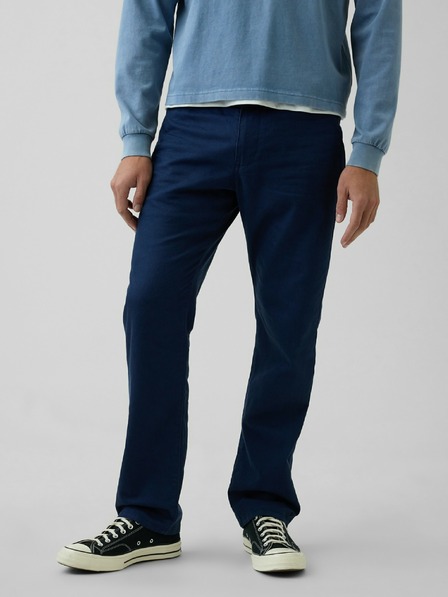 GAP Pantaloni din in relaxed straight GAP
