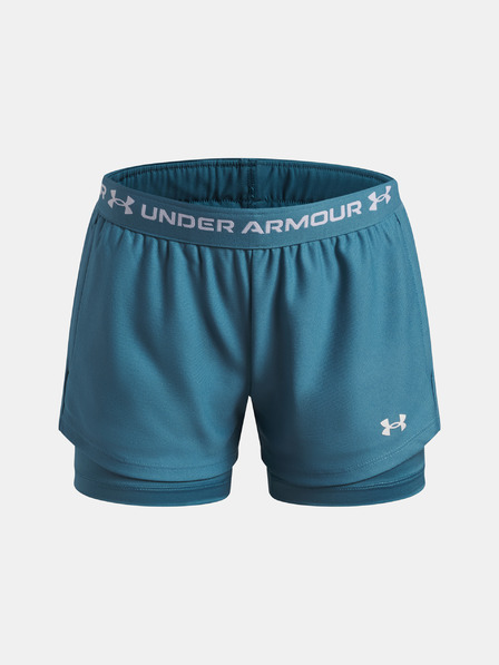 Under Armour Pantaloni scurți fete Under Armour UA Tech Play Up 2n1 Short