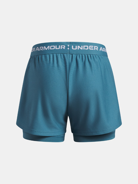Under Armour Pantaloni scurți fete Under Armour UA Tech Play Up 2n1 Short